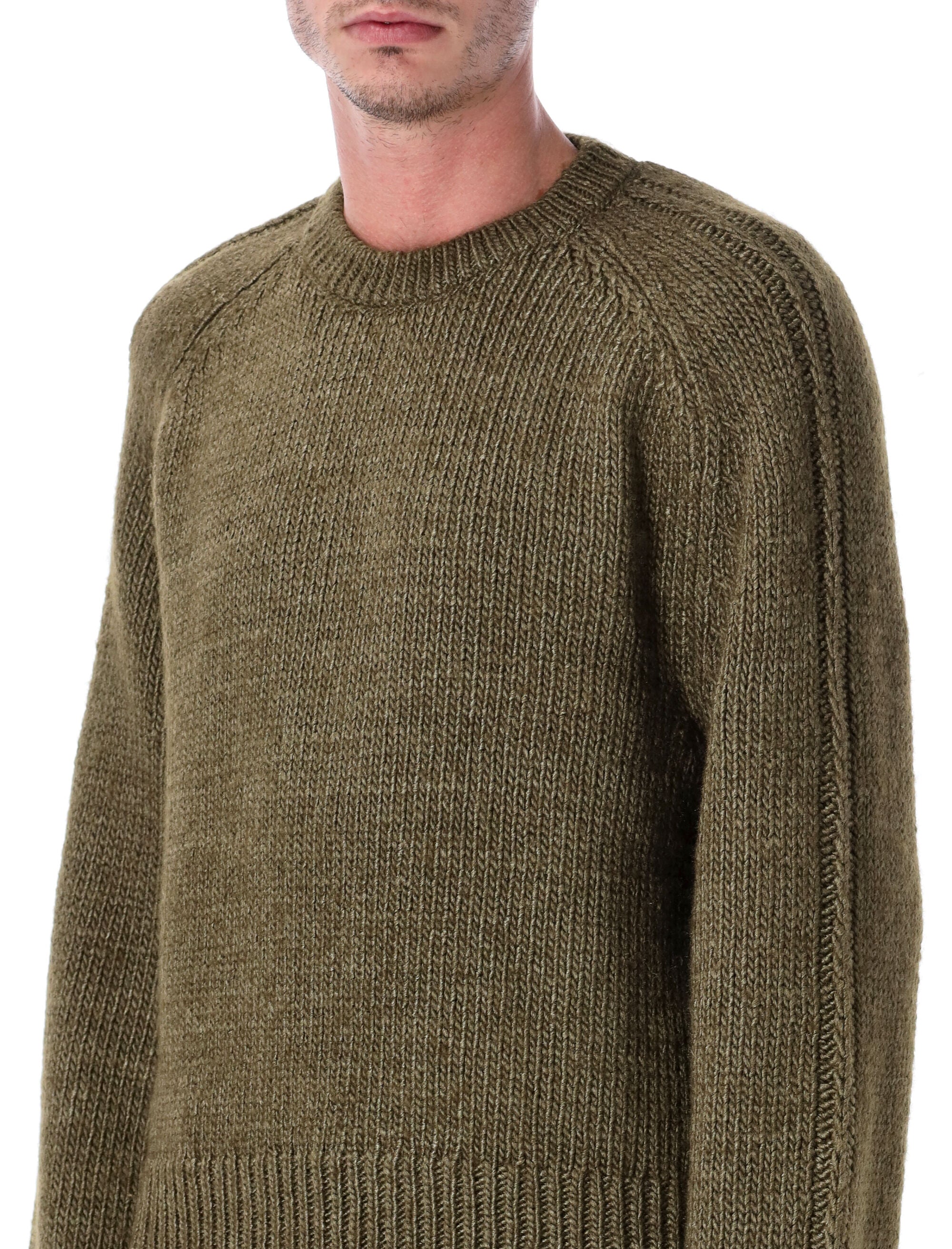 True Roundneck Wool And Silk Sweater