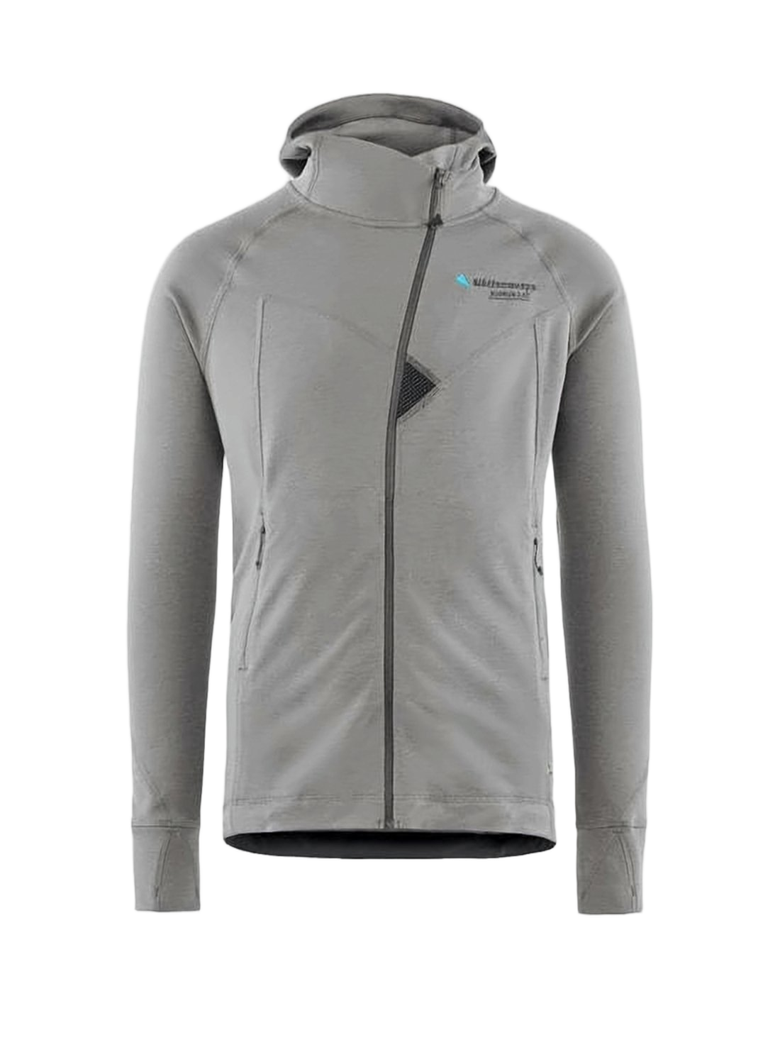 Hooded Grey Klattermusen Casual Jacket