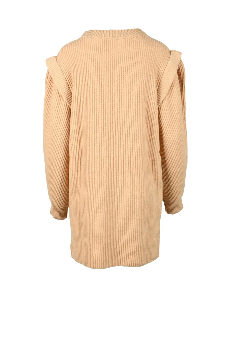 Wool Dress - Beige