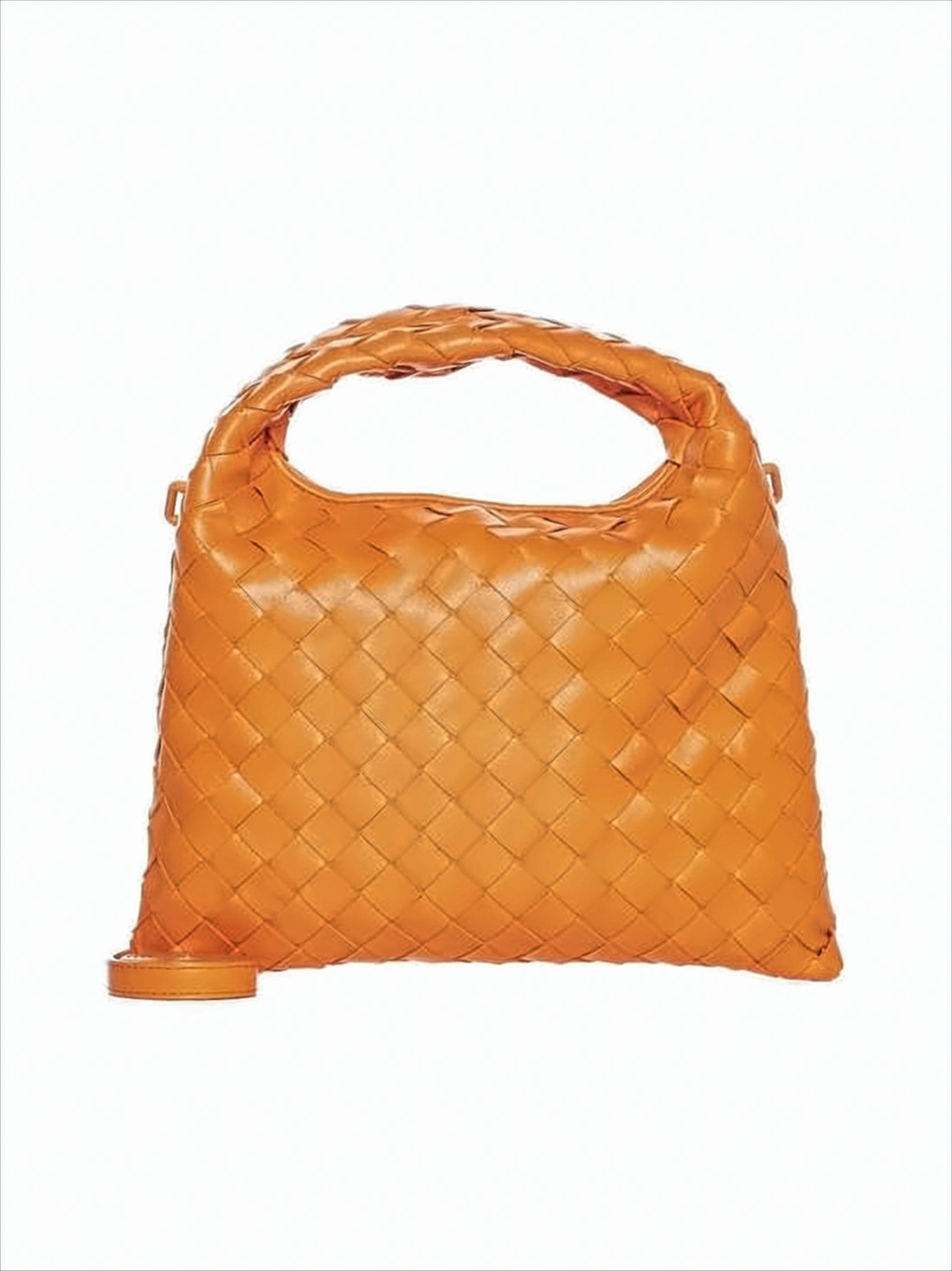 Medium-sized Woven Leather Tote Bag
