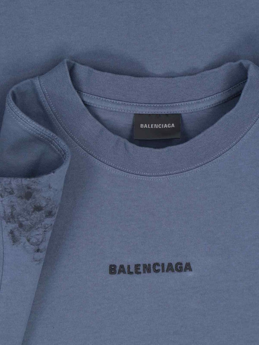 "Back" T-Shirt – Blue