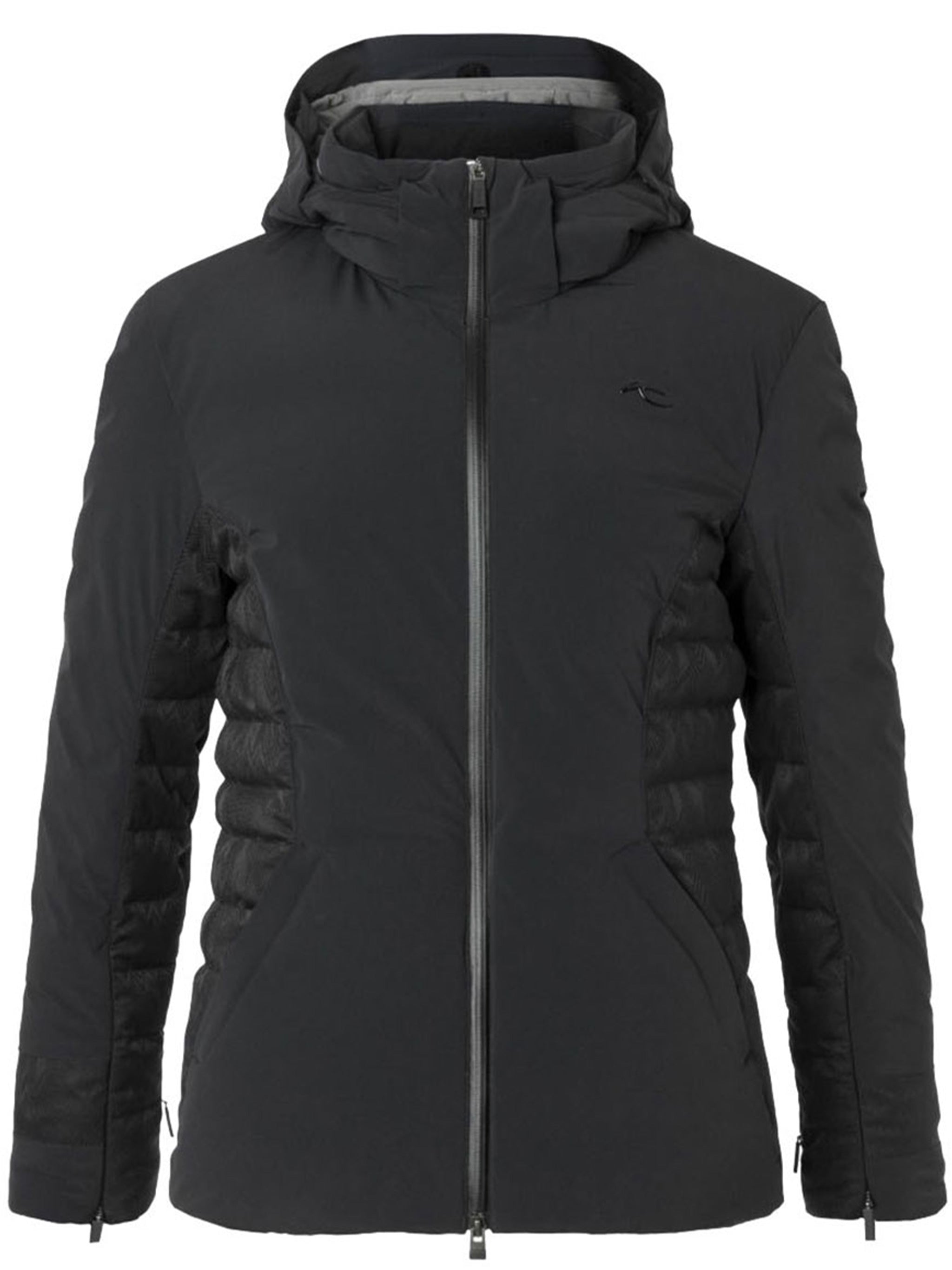 Black Women Scylia Fitted Quilted Jacket