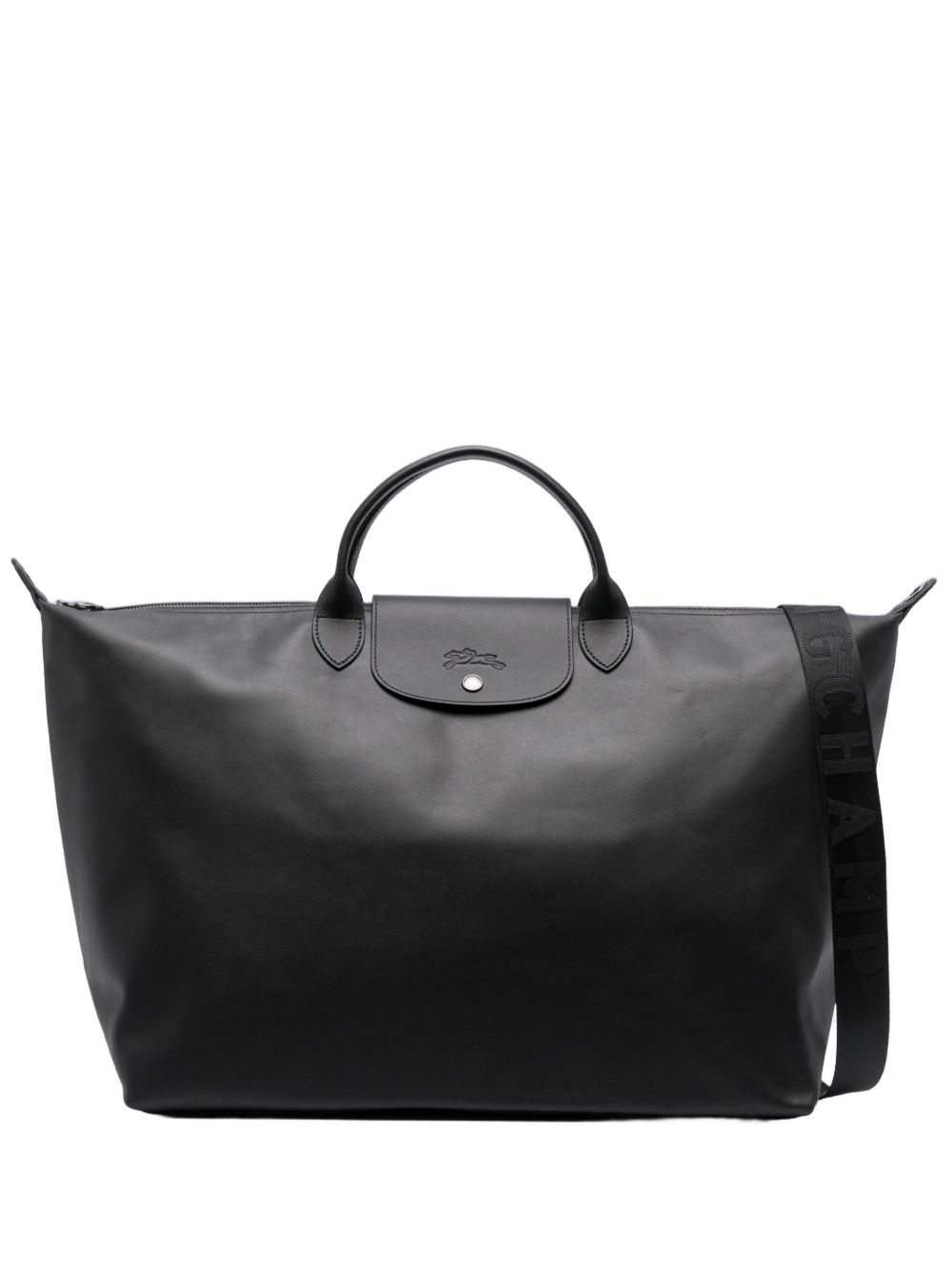 Structured Neutrals Handbag with Design