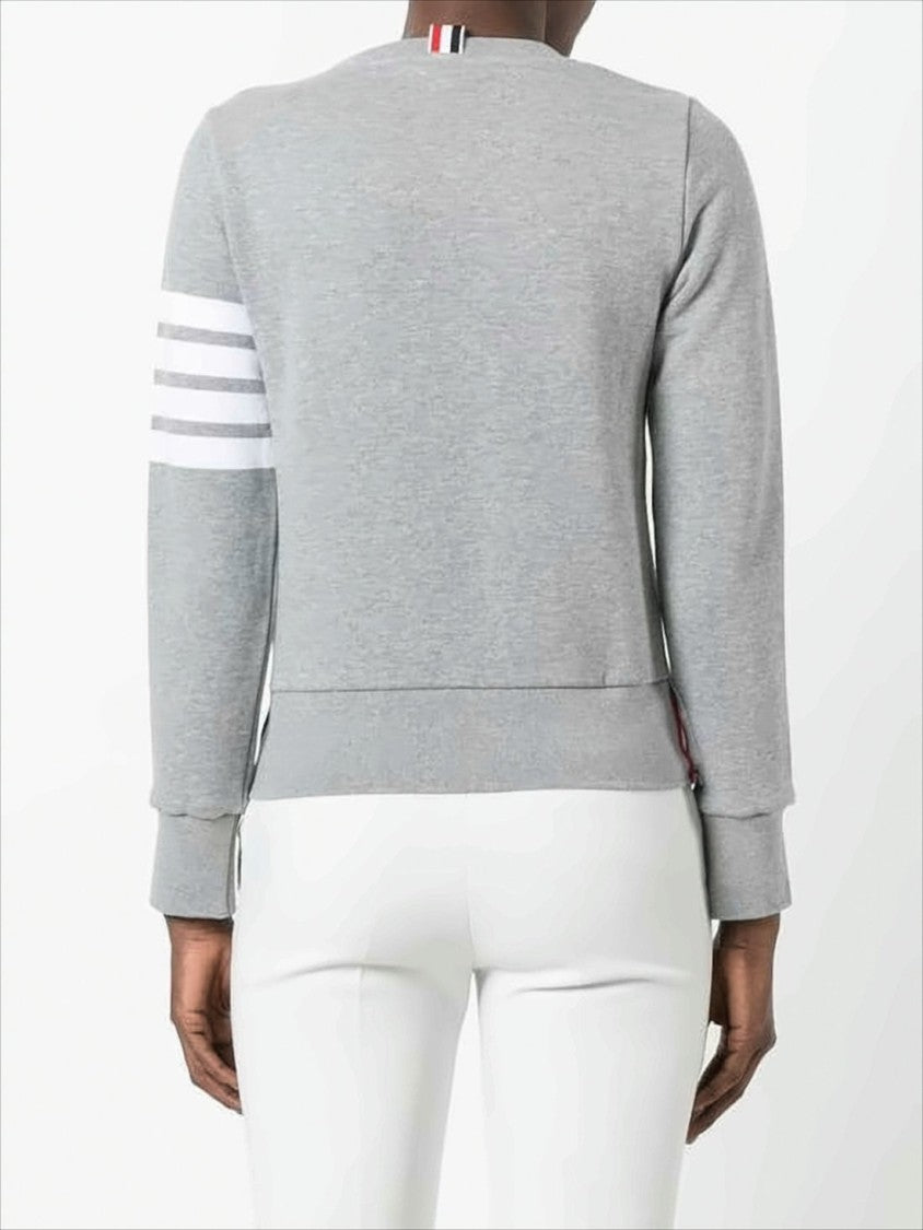 Long-Sleeve Sweatshirt with Signature Stripes