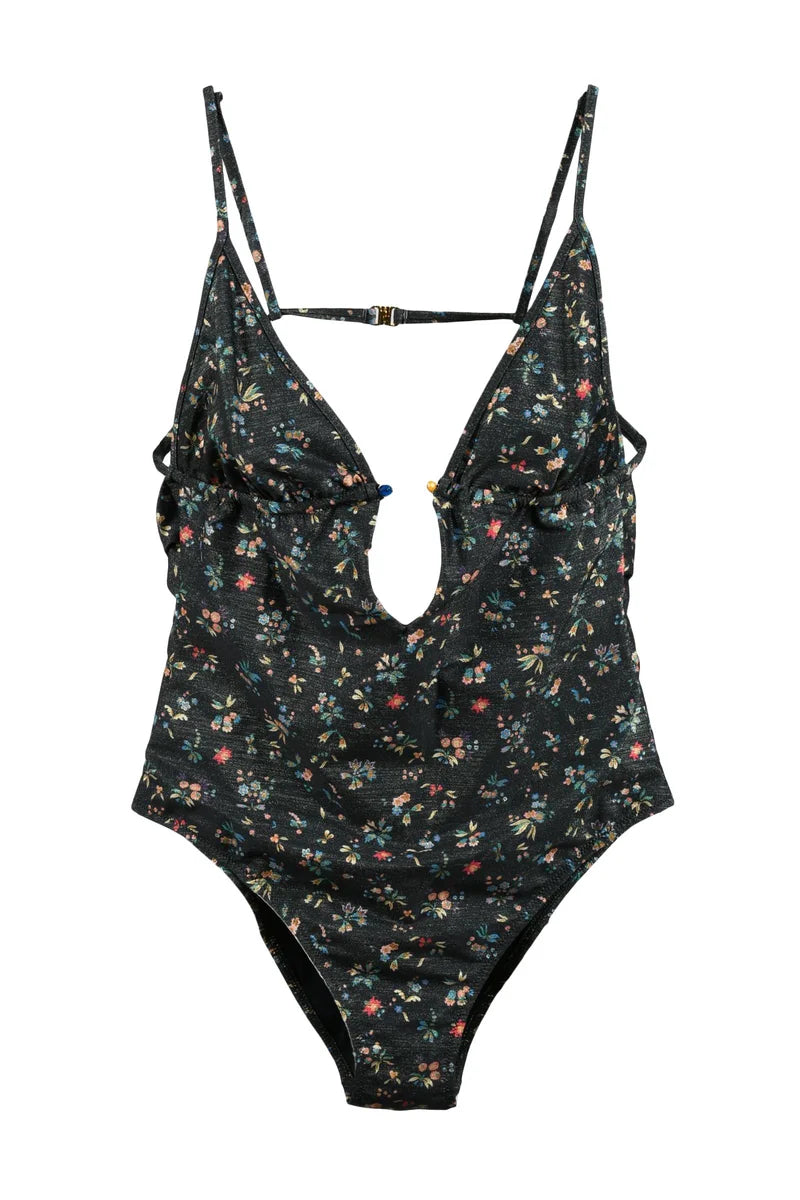 One-Piece Black Swimsuit