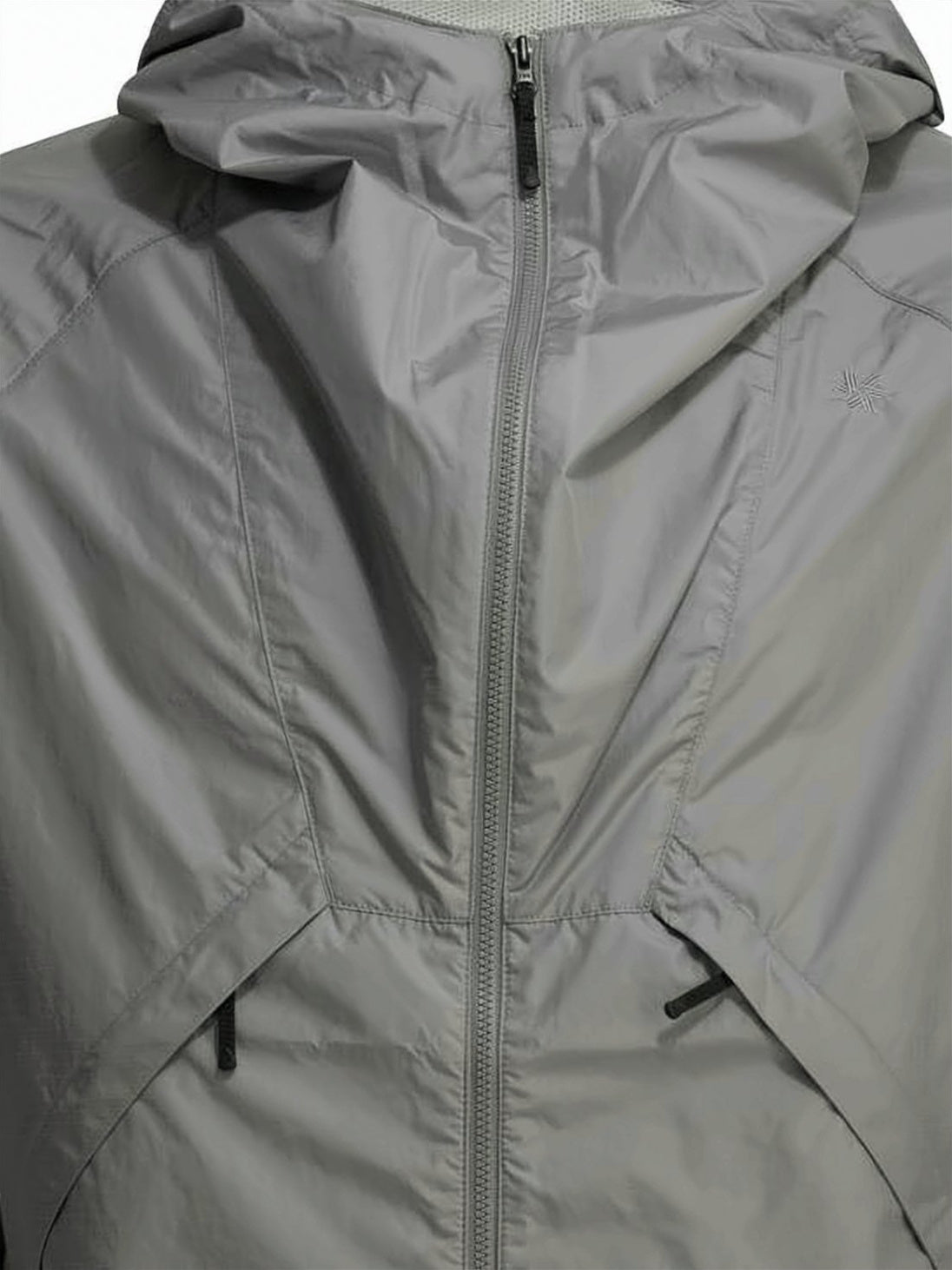 Goldwin Grey Lightweight Jacket with Matte Finish