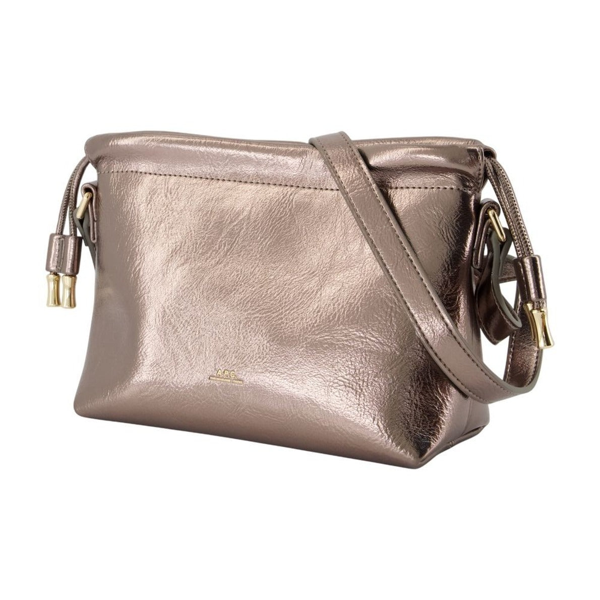 Ninon Mini Shoulder Bag - Synthetic - Metallic