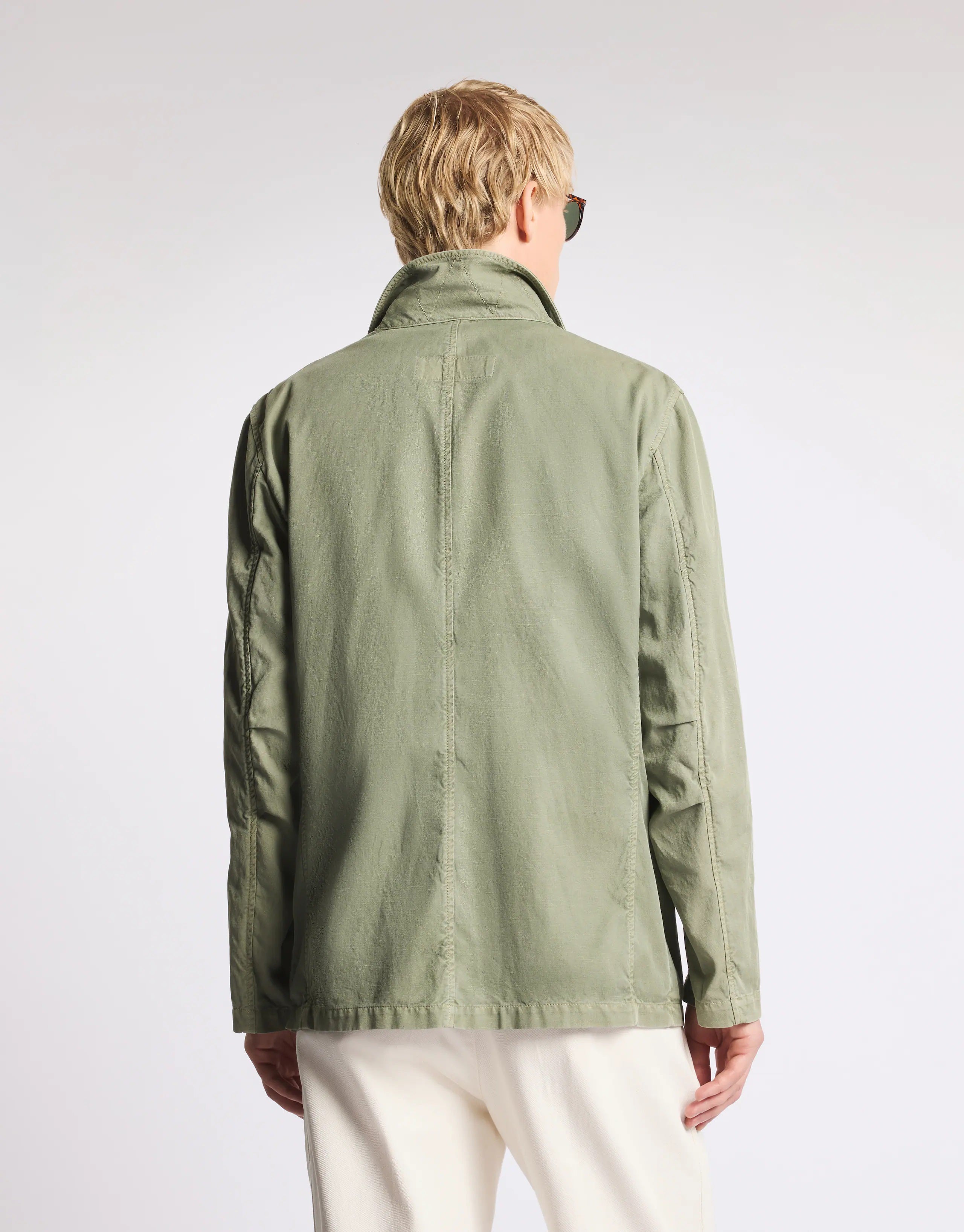 Timeless Field Jacket with Flap Pockets
