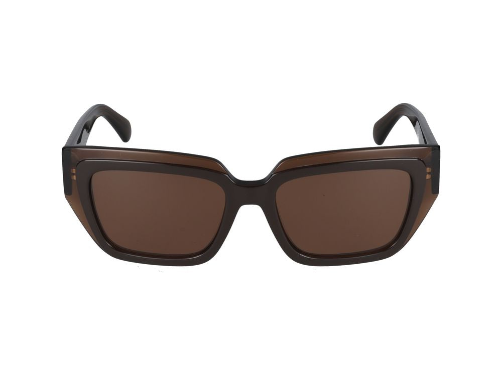 Sunglasses Salvatore Ferragamo SF2002S 233 Transparent Brown/Brown 55/18/140