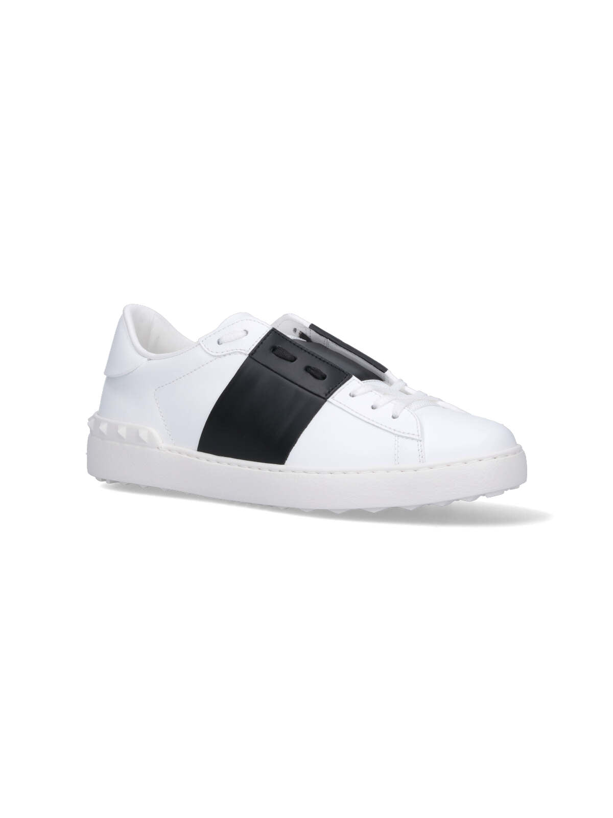 Low-Top Sneakers with Contrasting Band