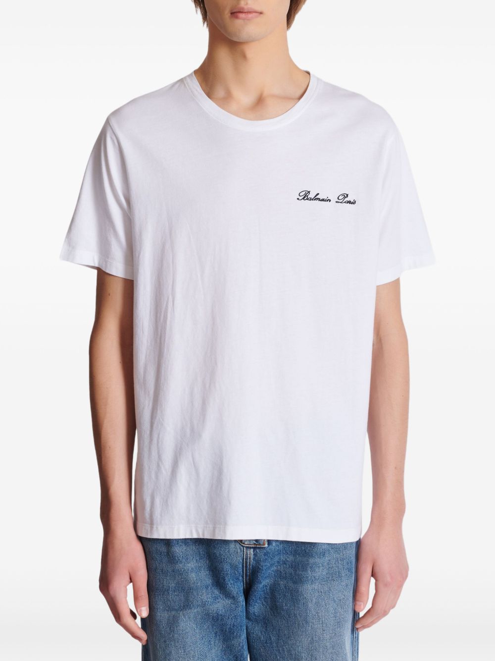 Relaxed-Fit White T-Shirt