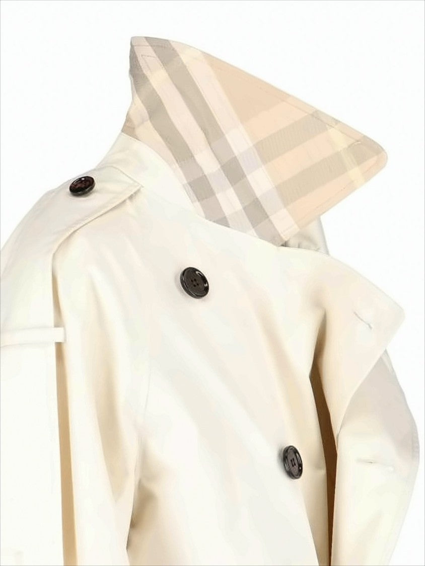Double-Breasted Jacket with Belted Waist