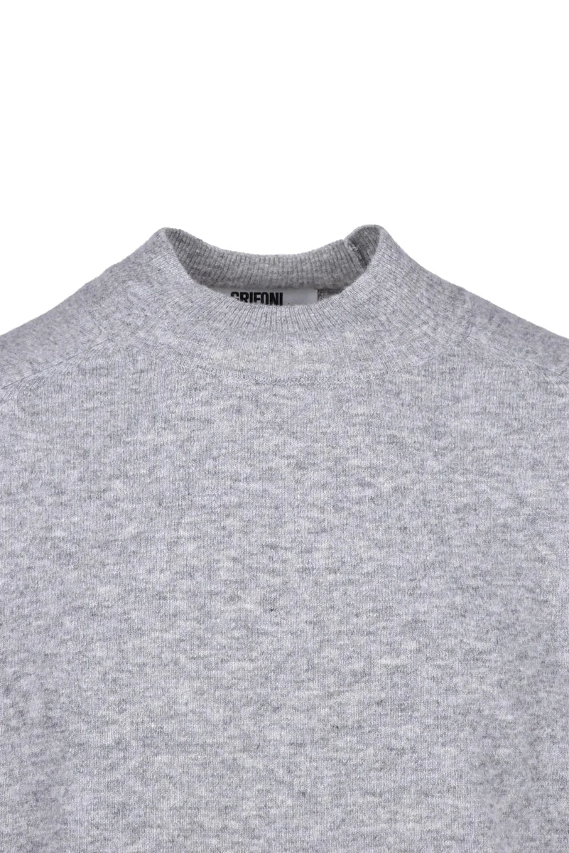 Wool Polyamide Pullover - Grey