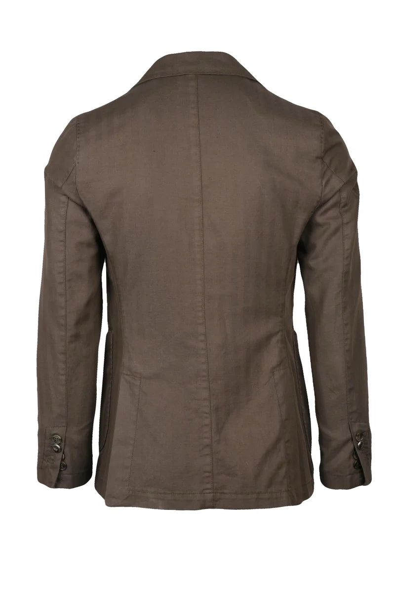 Stromboli Jacket Buttoned Linen Cotton