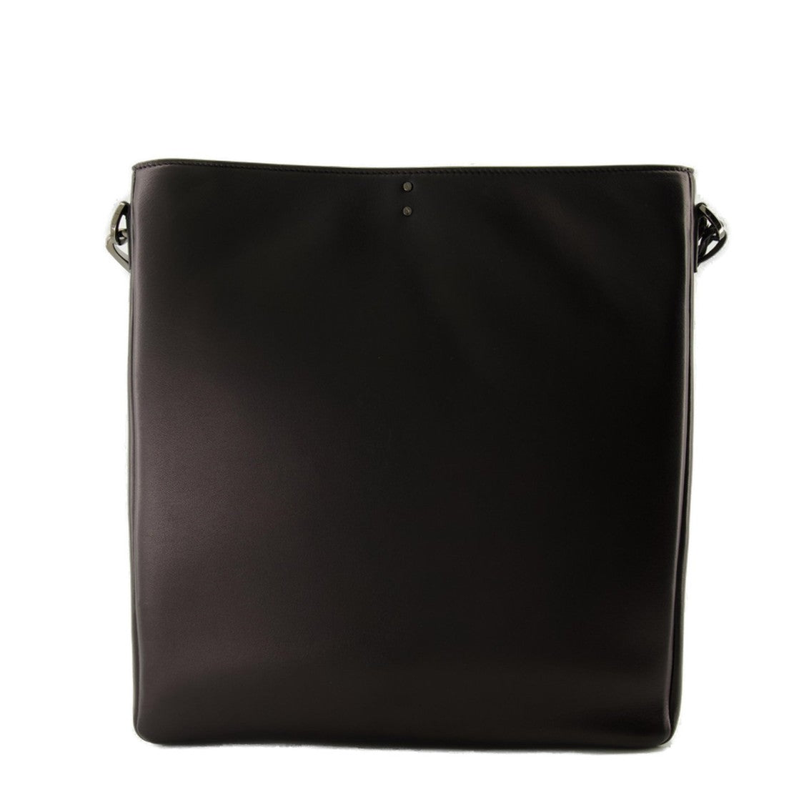 Minimalist Black Lambskin Shoulder Bag by Valentino Garavani