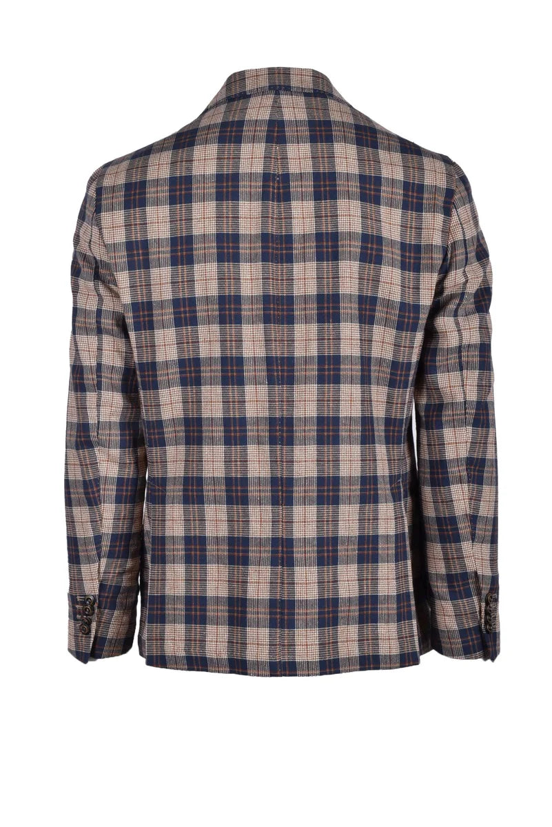Classic Plaid Casual Jacket