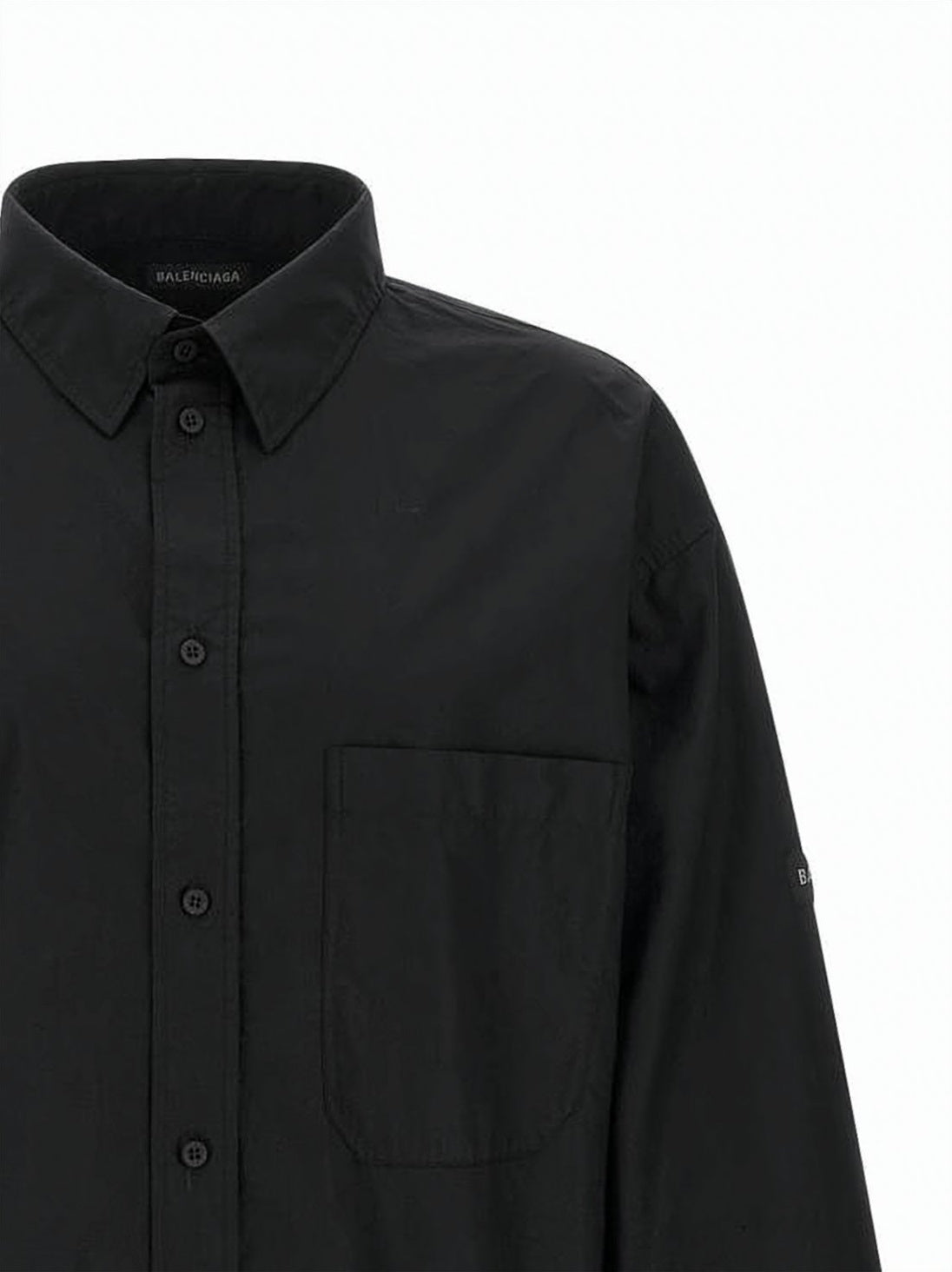 Classic Black Long-Sleeve Shirt