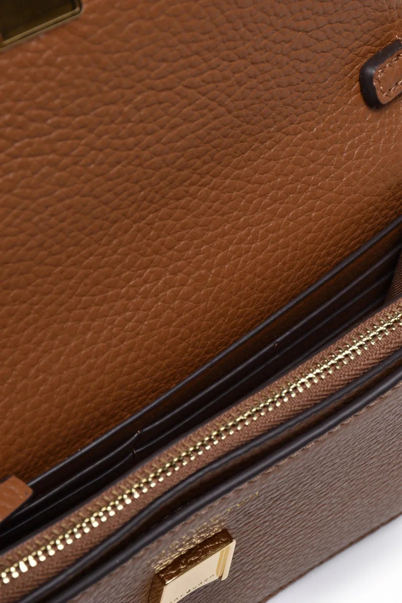 Britten Chain Wallet Shoulder Bag - Brown