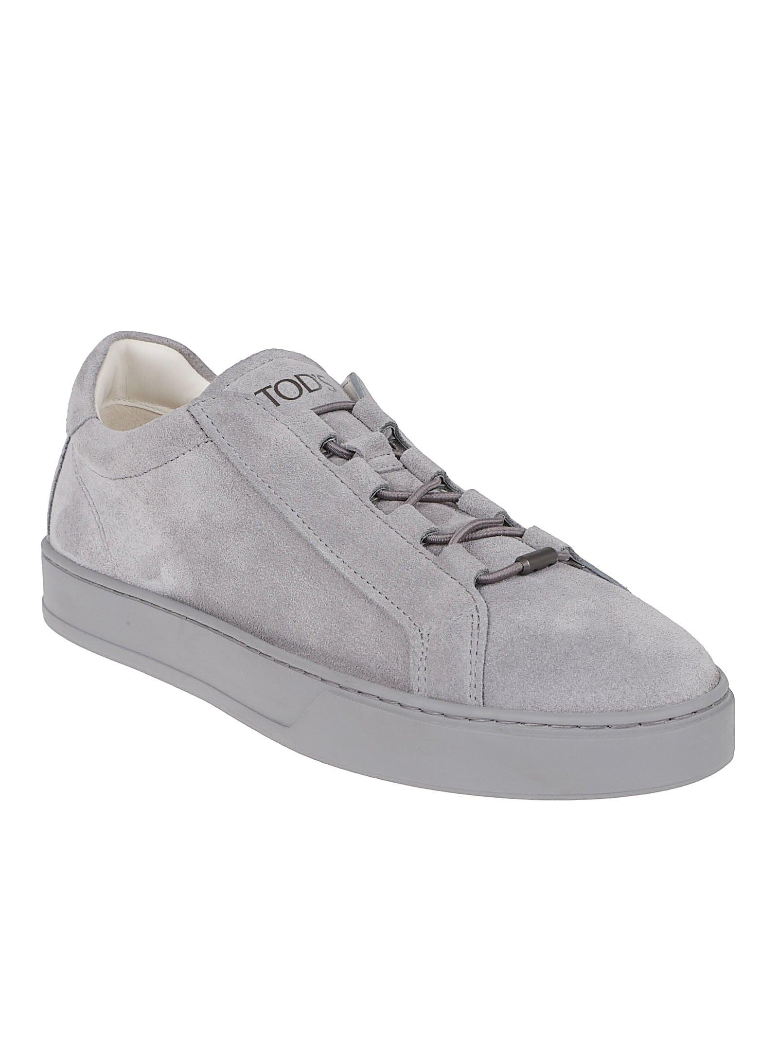 Calfskin Suede Low-Top Sneakers
