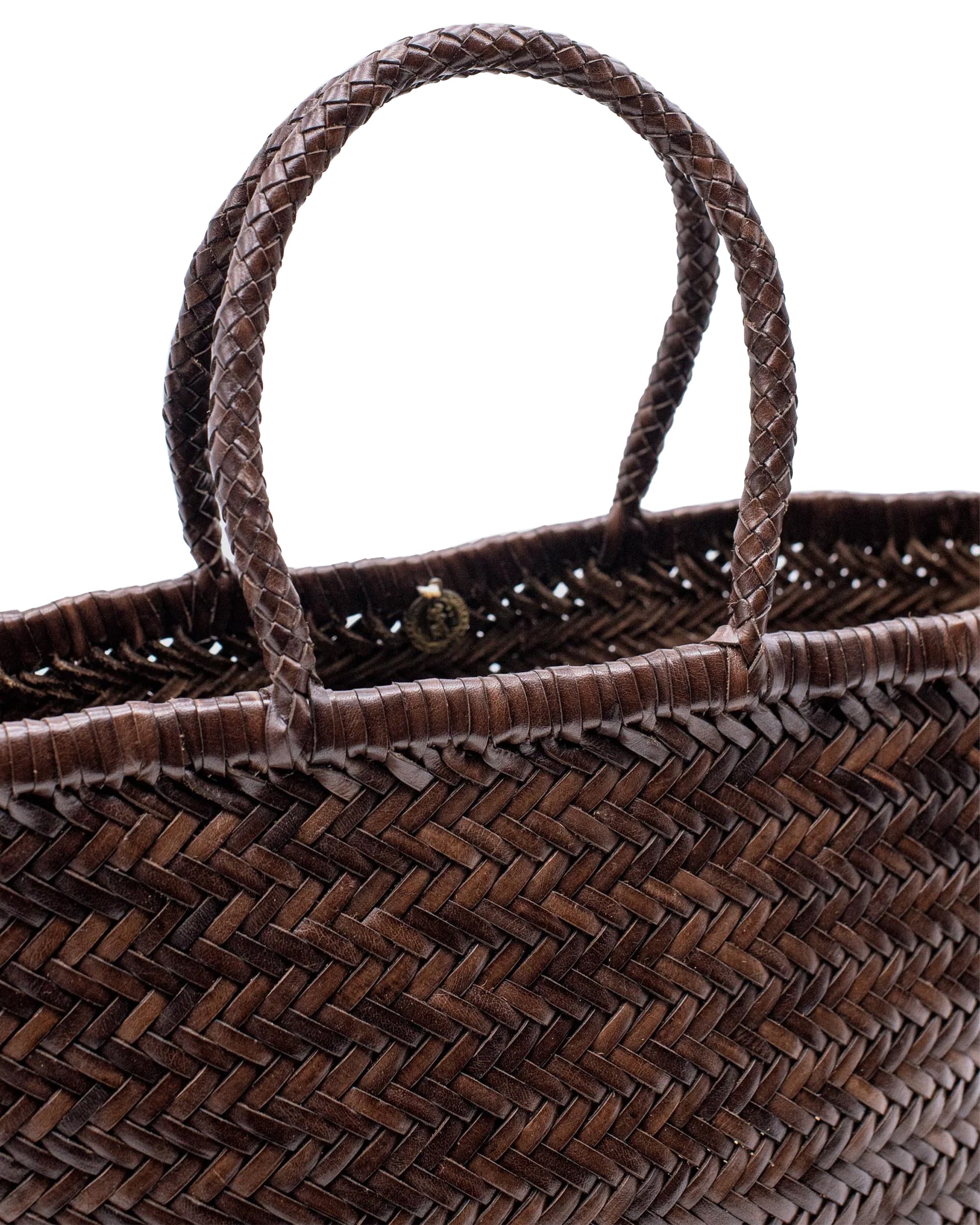Borsa A Mano Triple Jump Big Dark Brown