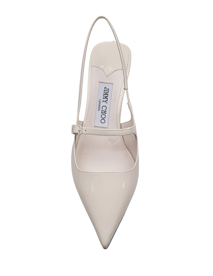 Milk Patent Leather Slingback