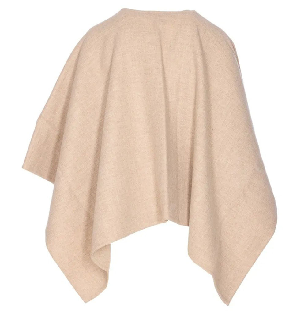 Draped Alpaca Blend Cape