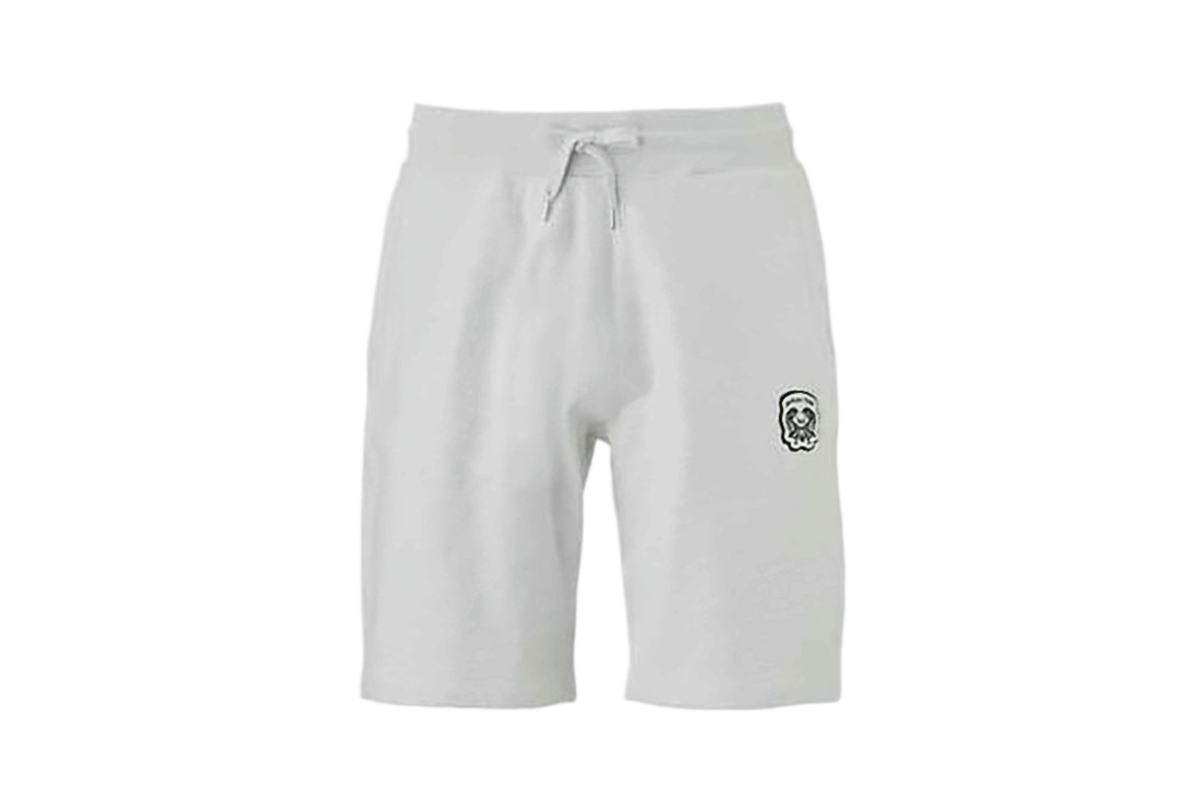 Relaxed Fit Drawstring Shorts with Graphic Detail