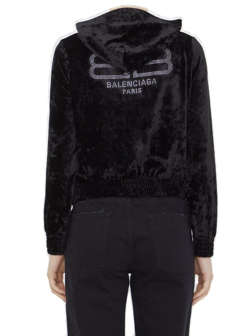 Bb Paris Zippered Sweatshirt