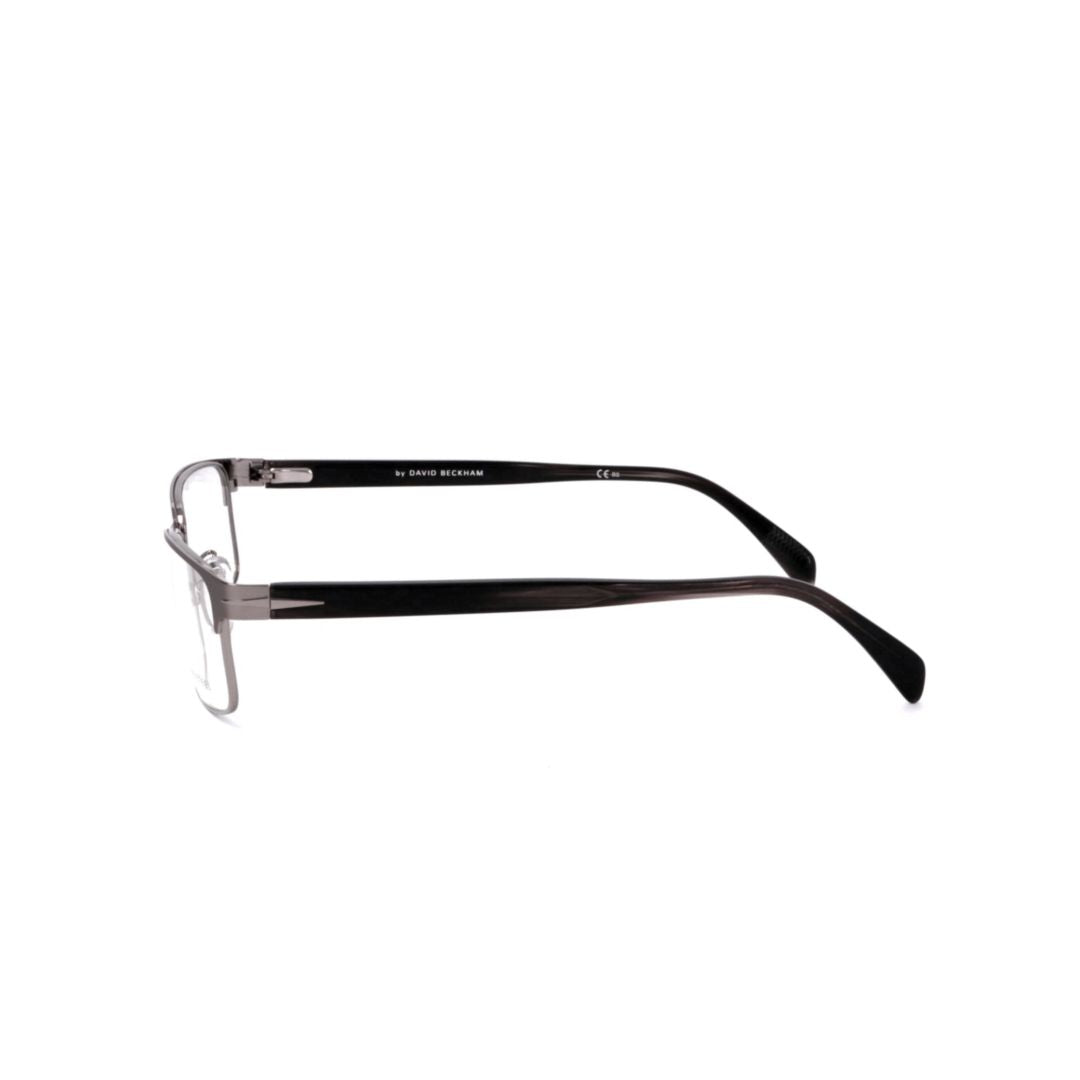 Db 1069 Rectangular Grey Metal Eyeglasses