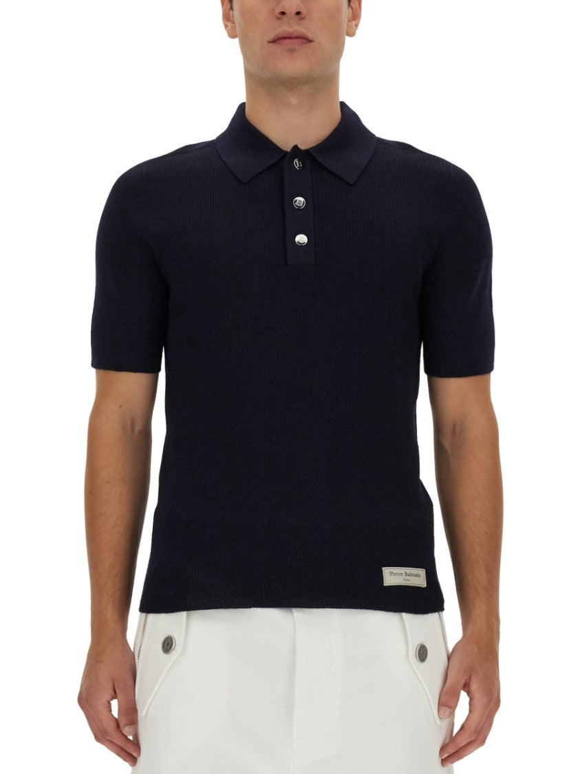 Regular Fit Black Polo
