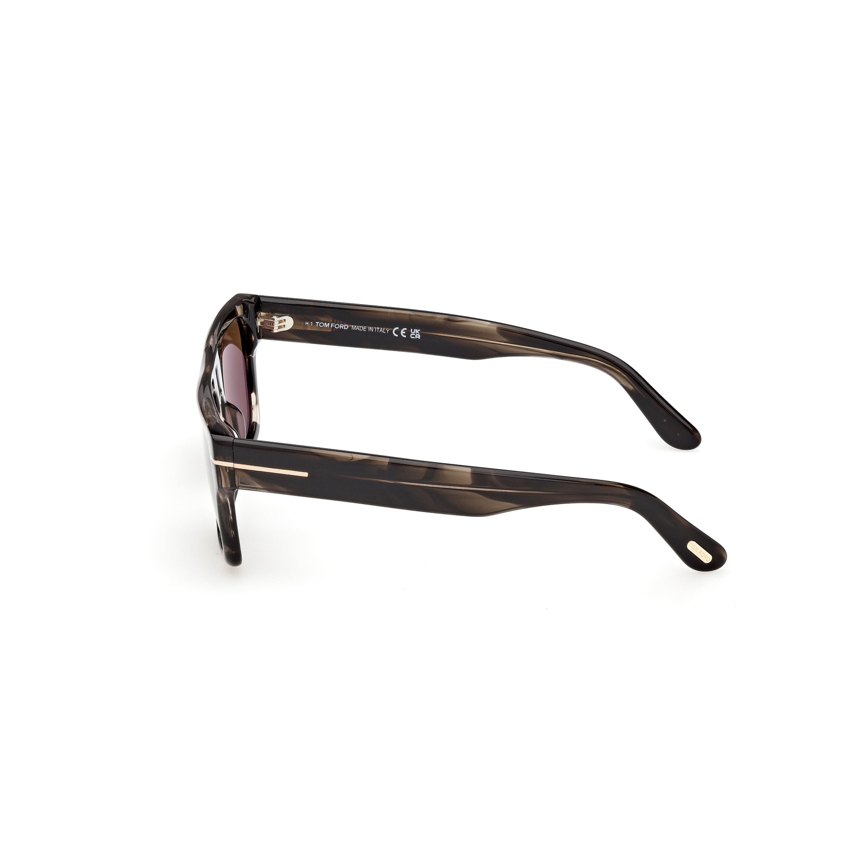 Ft1337 Bold Rectangular Frame Sunglasses