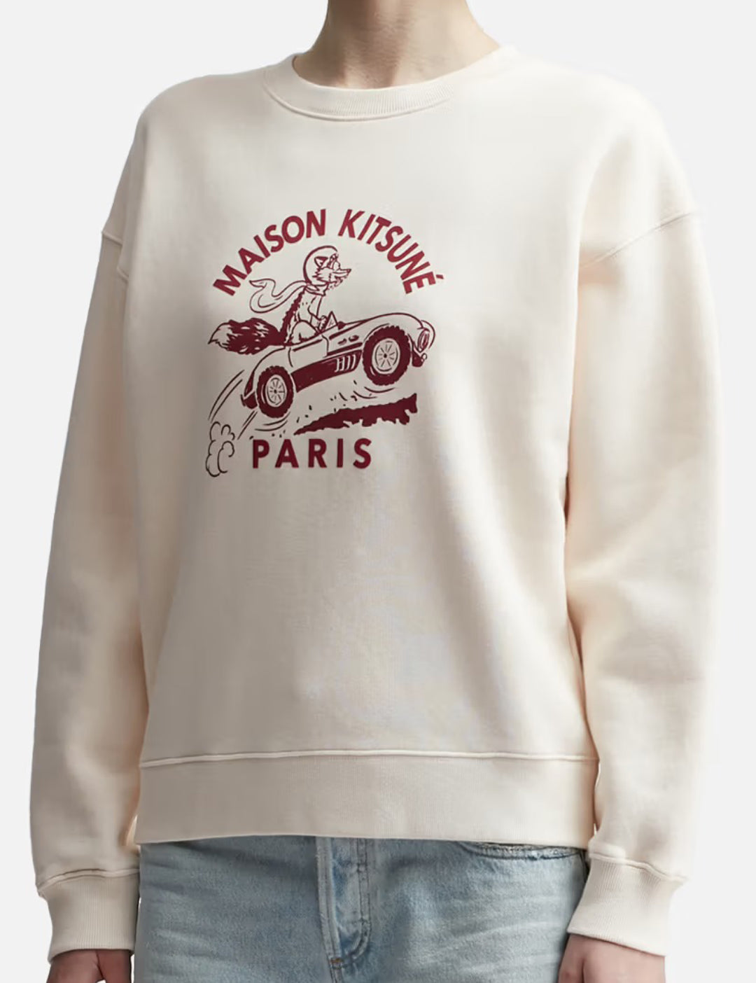 Relaxed-Fit Long-Sleeved Graphic Sweatshirt