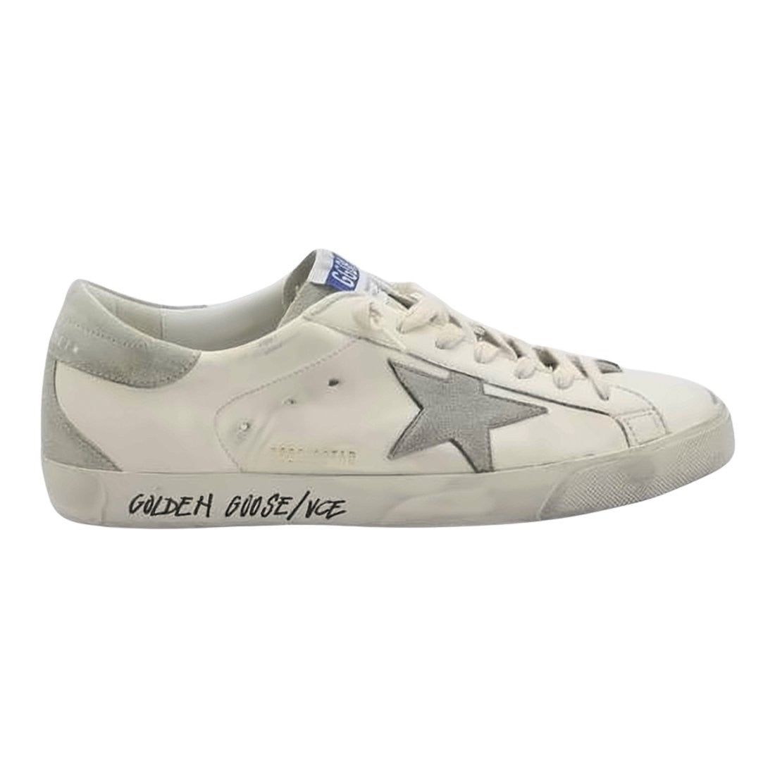 Low-Top Sneakers with Grey Suede Accents