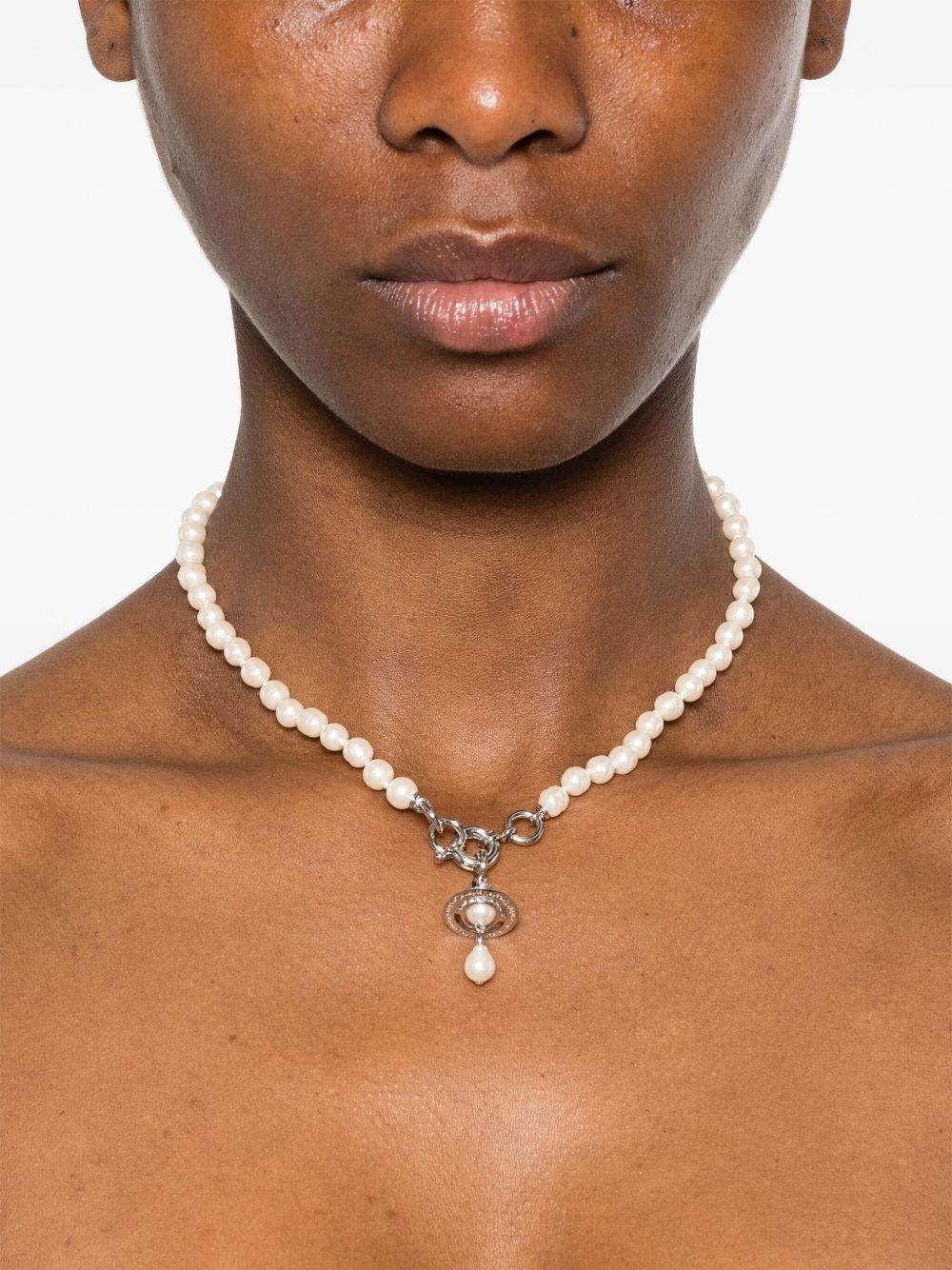 Faux Pearl Necklace