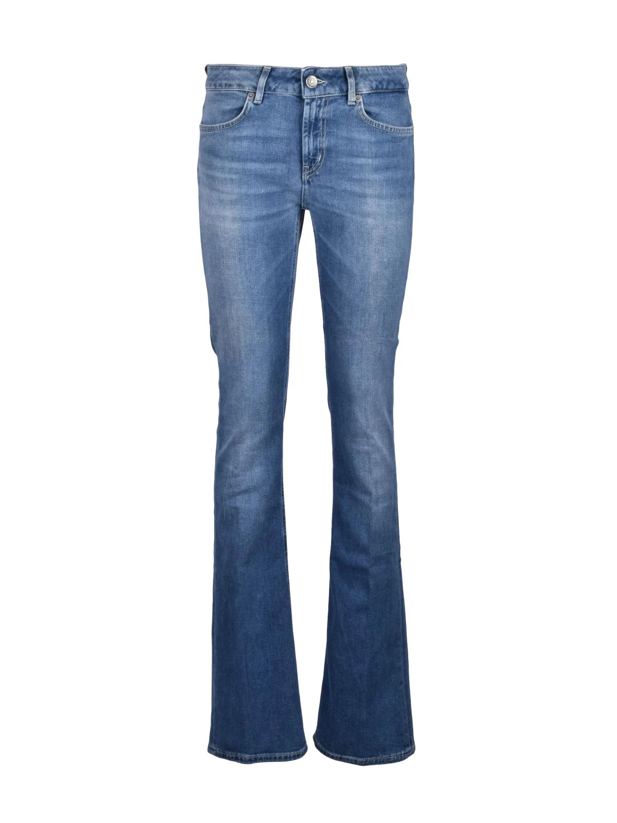 Blue Lola Cotton Elastomultiestere Elastane Jeans