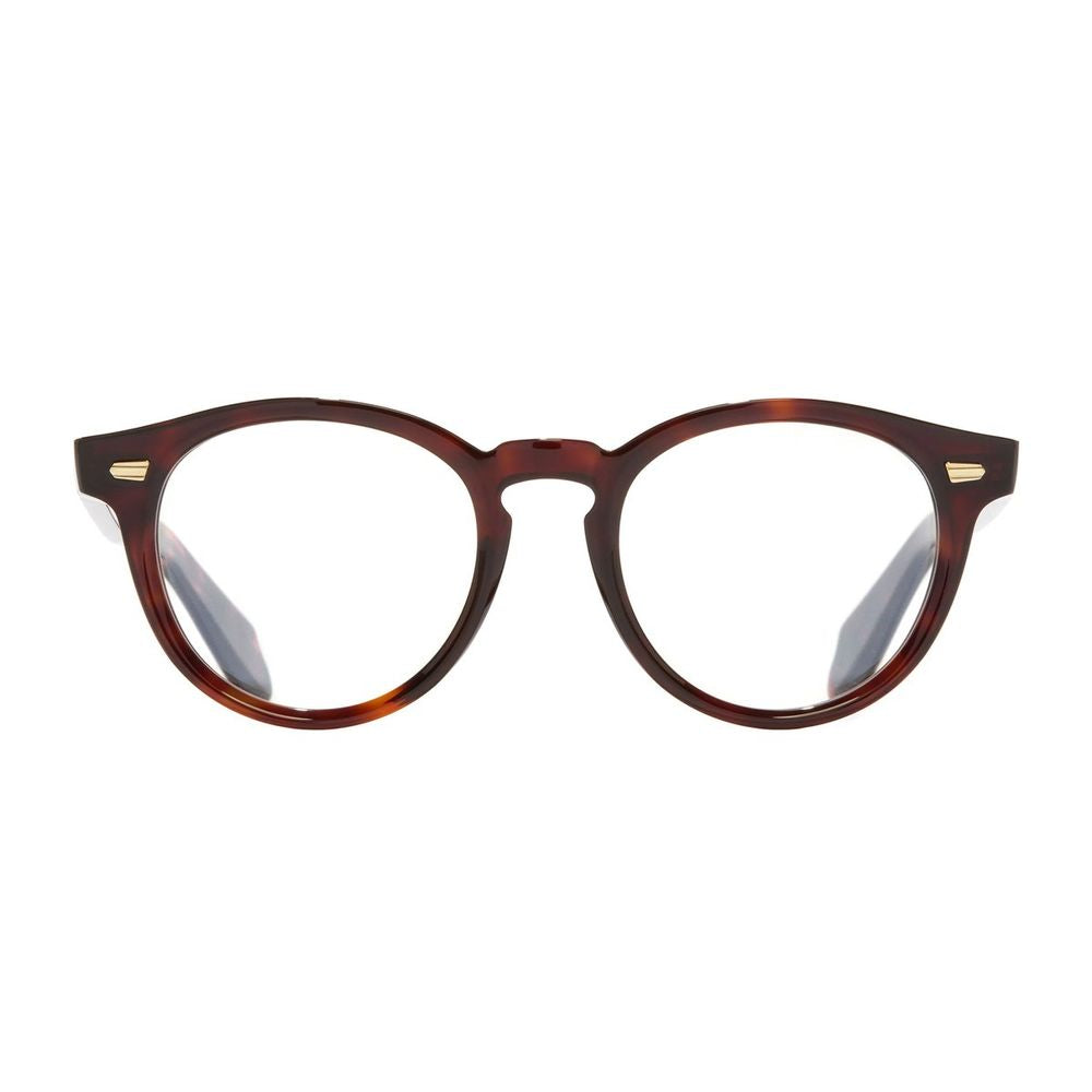 9378 Havana Acetate Round Eyeglasses