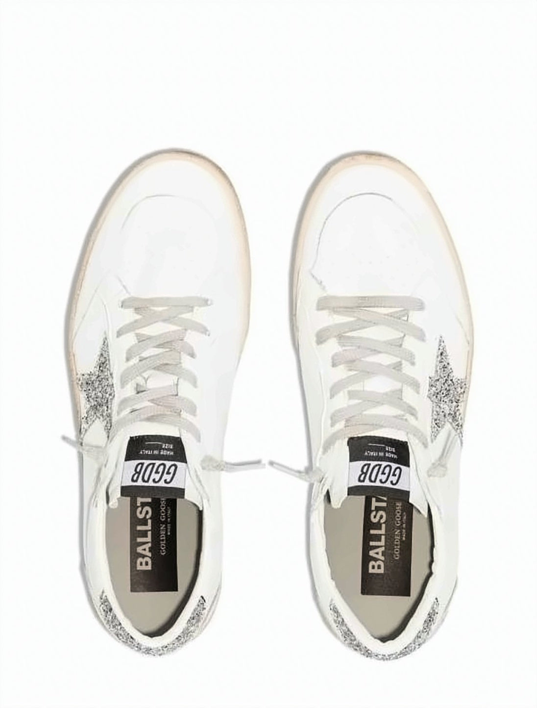 Low-Top Sneakers in White Nappa Leather