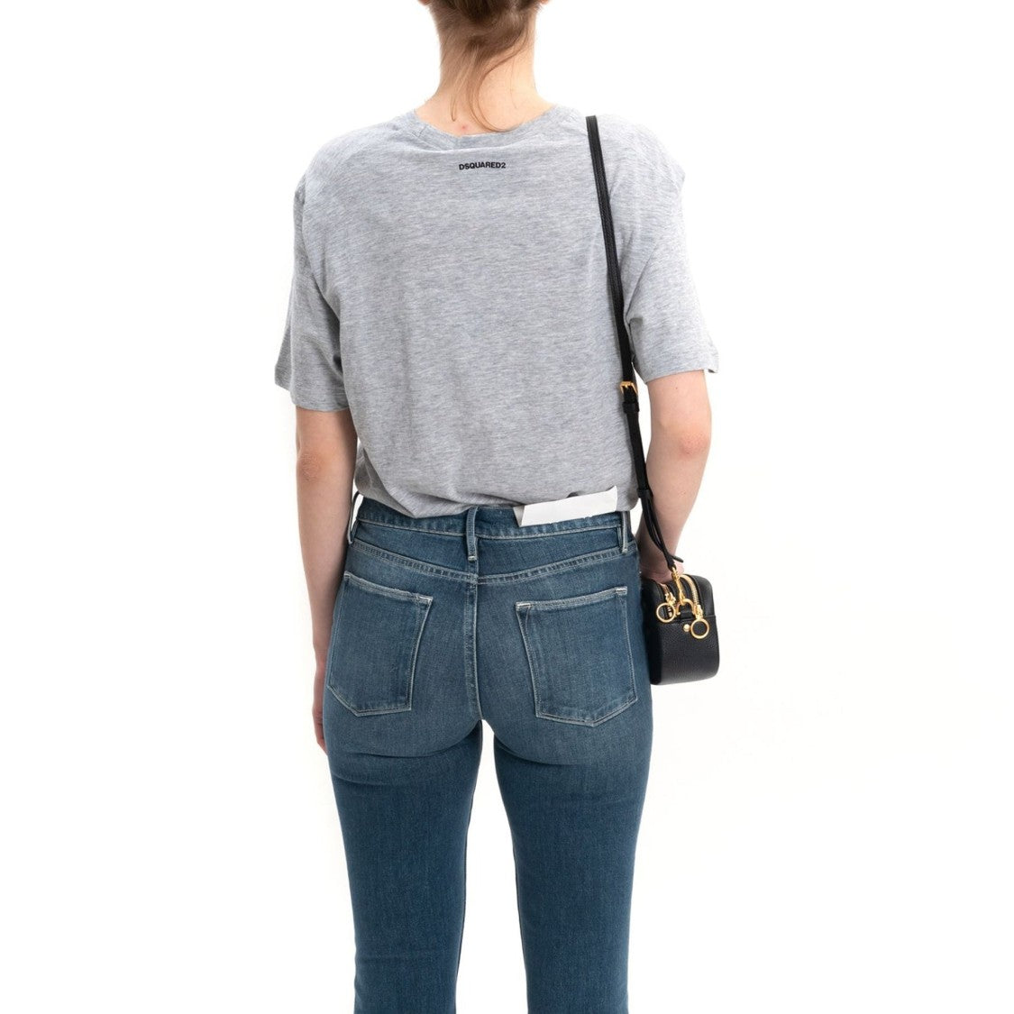 Graphic Cotton T-Shirt With Ribbed Trim