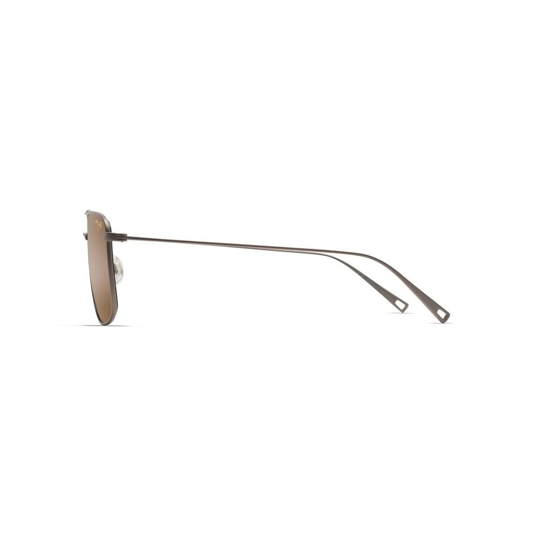 Aeko Rectangular Metal Frame Sunglasses with Double Bridge Design