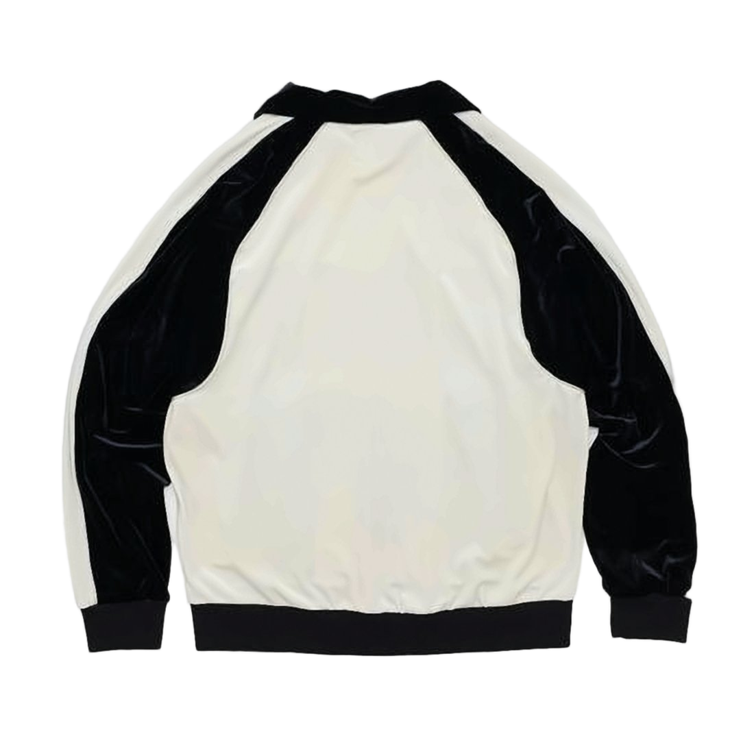 Color-Block Zip-Up Jacket with Ribbed Details