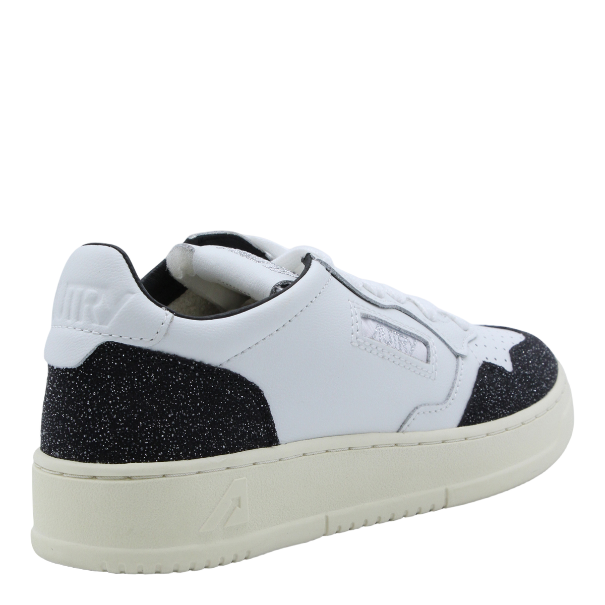 Low-Top White Leather Sneakers