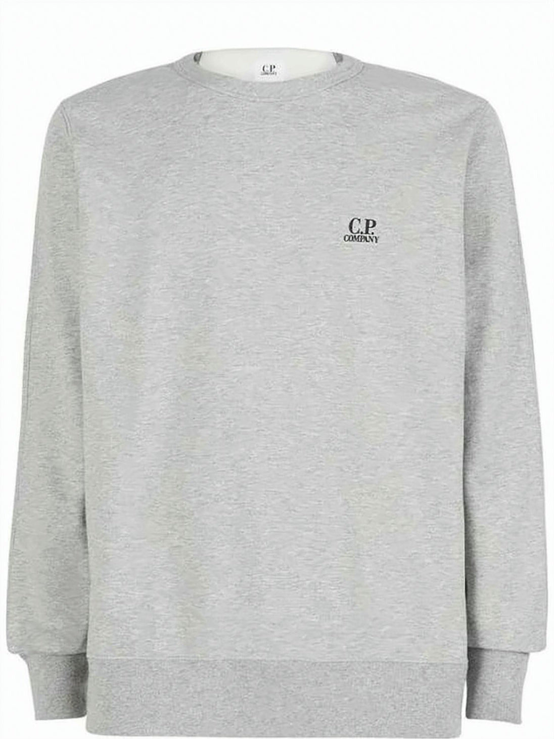 Minimalist Long-Sleeve Crewneck Shirt with Subtle Logo