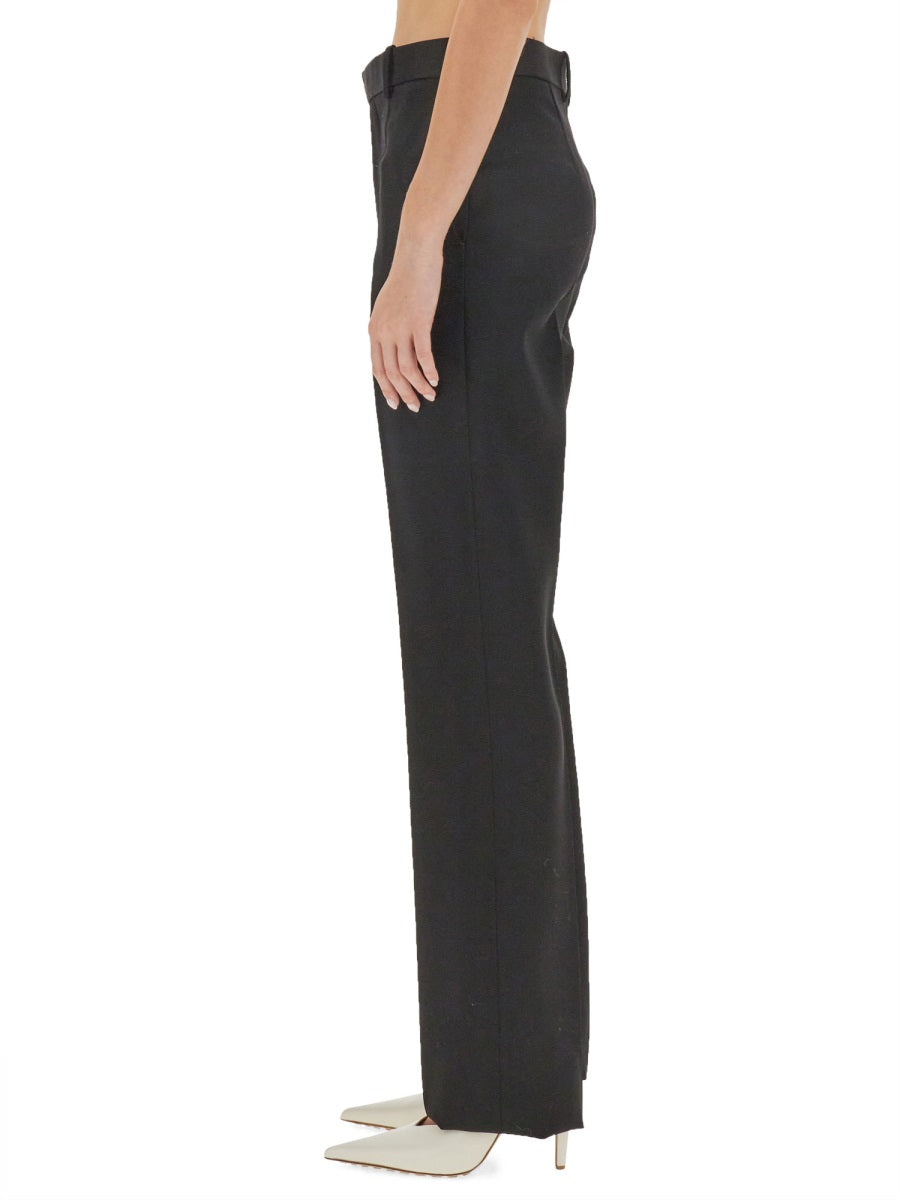 Slim Fit Tailored Pants in Wool