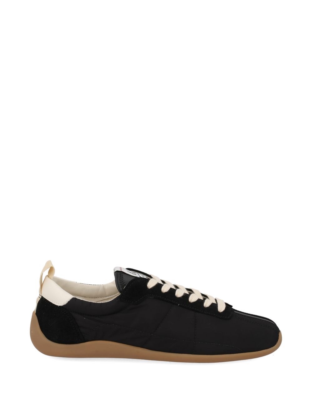 Low-Top Panel Detail Lace-Up Sneakers