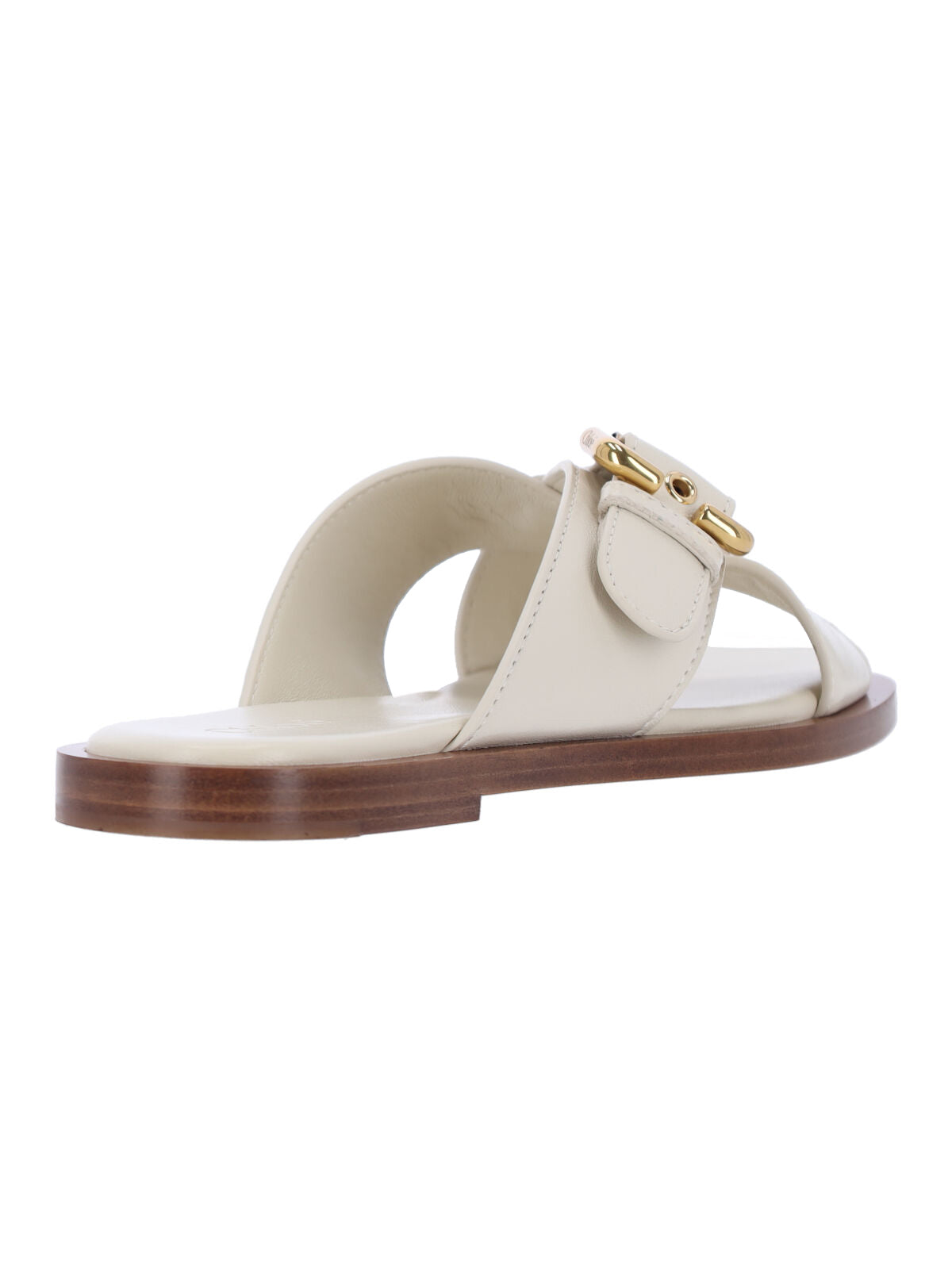"Nil" Sandals – White