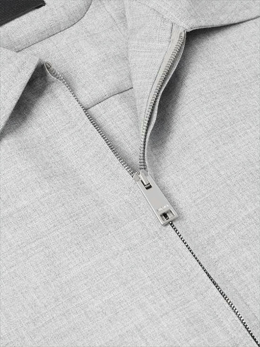 Minimalist Light Grey Jacket