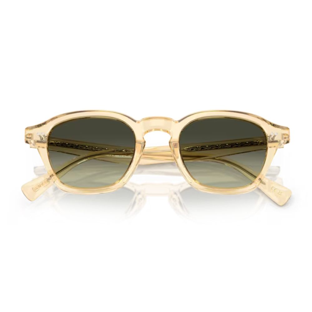 Ov5580Su - Eyles Transparent Light Yellow Acetate Sunglasses