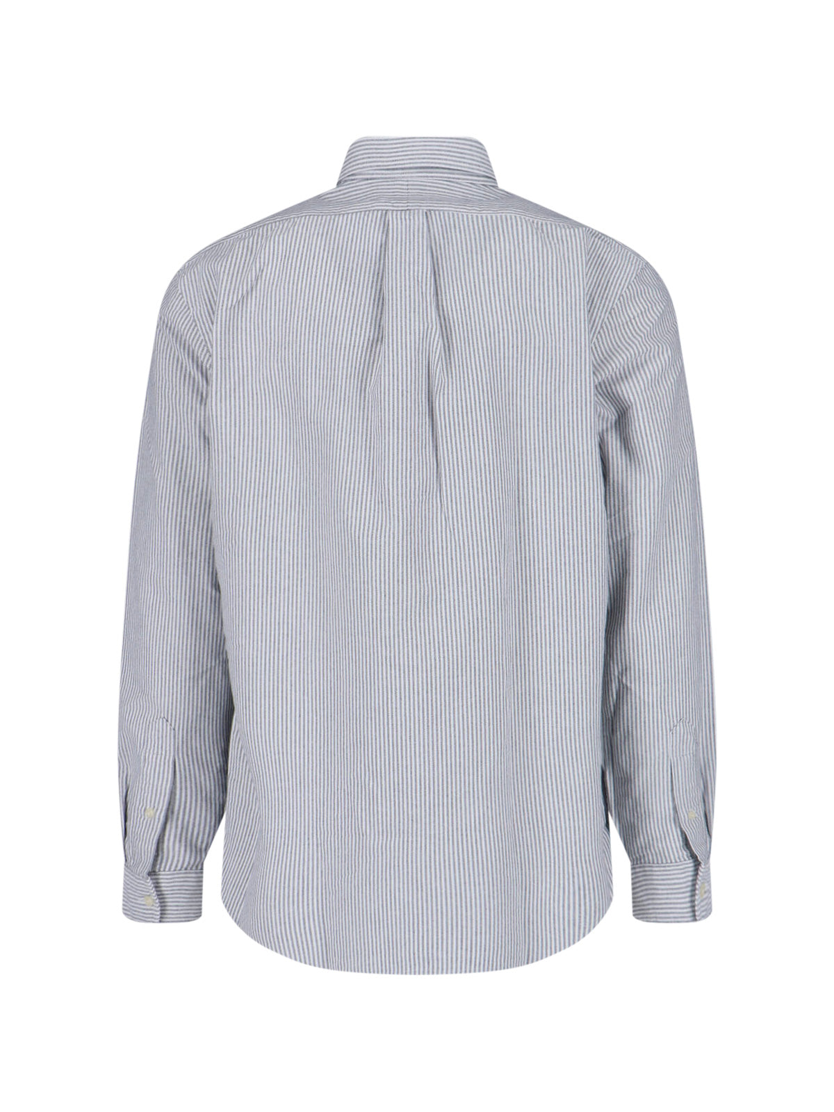 Tailored White Button-Down Shirt With Pointed Collar