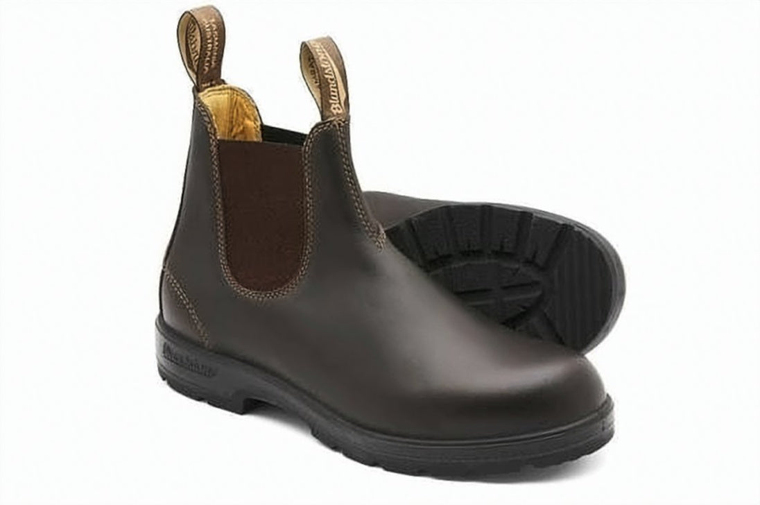Smooth Leather Ankle Boots