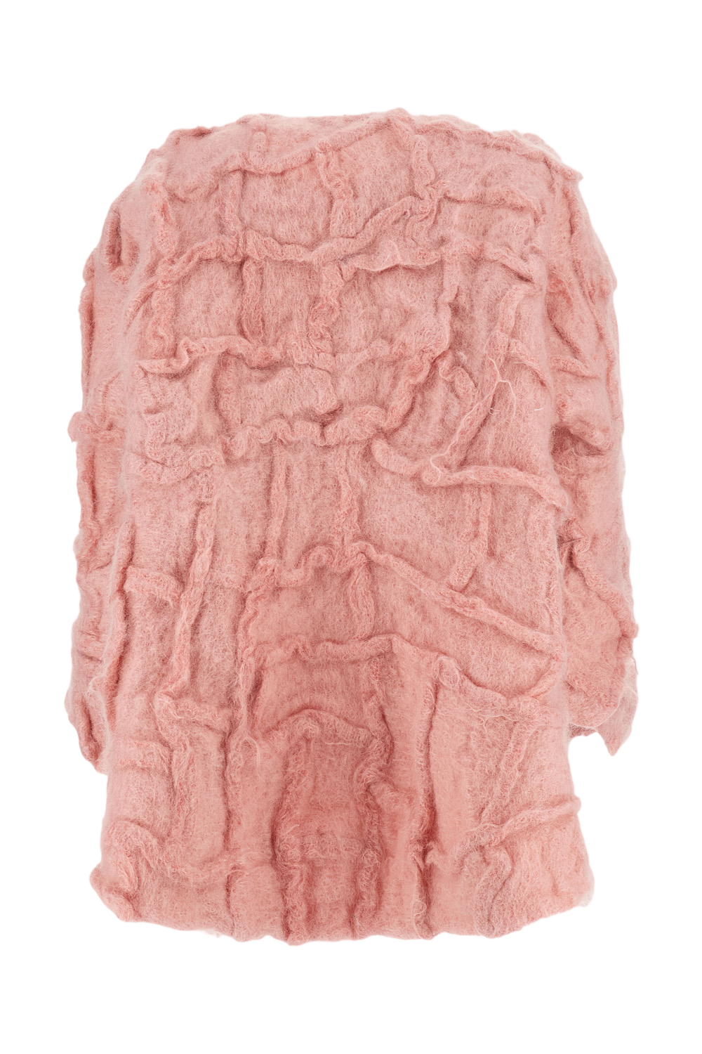 Textured Mosaic Wool Blend Jacket by Daniela Gregis
